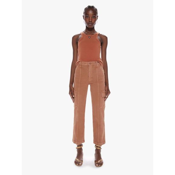 New Mother The Rambler Cargo Ankle InGlazed Ginger Size 31